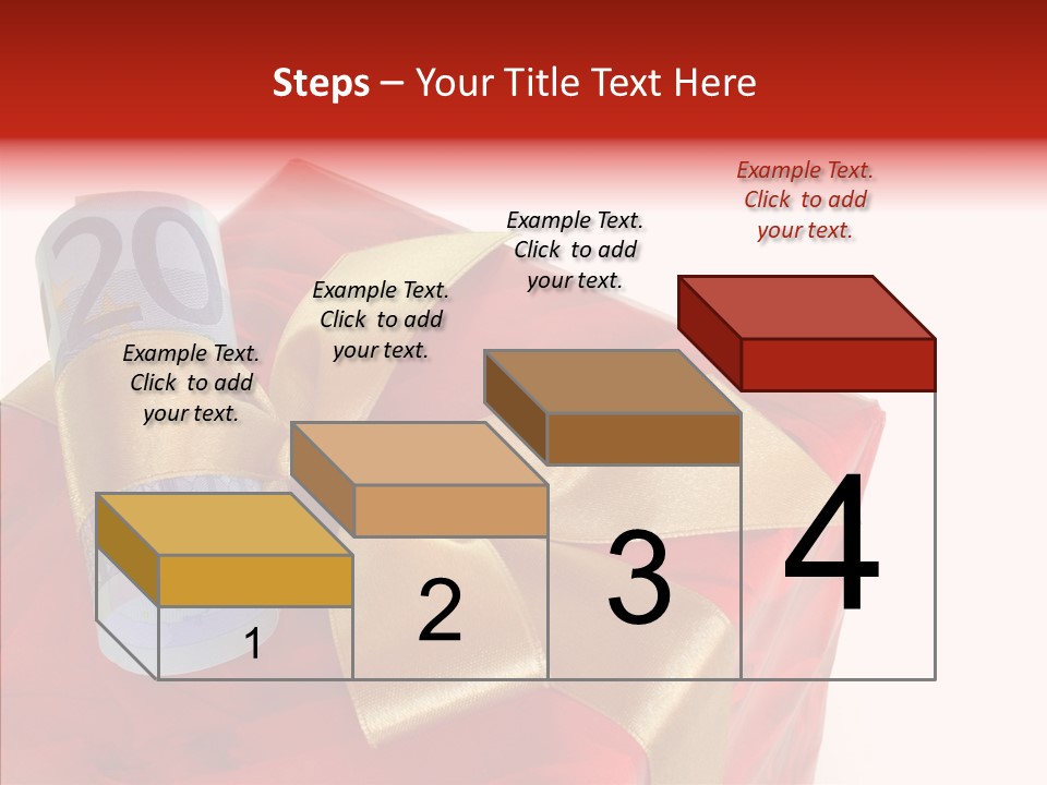 Rechnen Weihnachten Geldhaufen PowerPoint Template