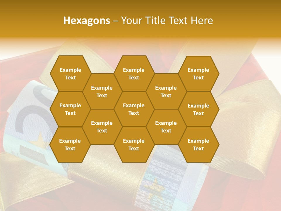 Weihnachten Schleife Freundschaft PowerPoint Template