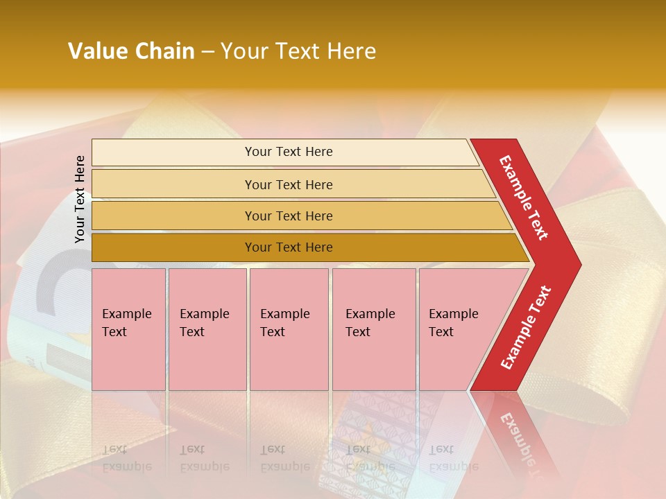 Weihnachten Schleife Freundschaft PowerPoint Template