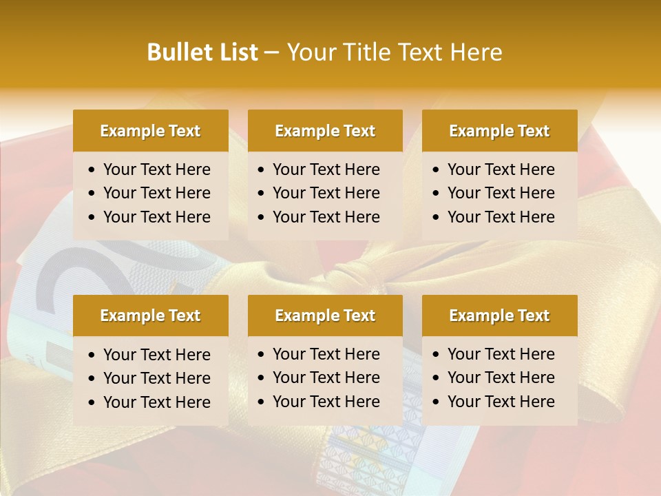 Weihnachten Schleife Freundschaft PowerPoint Template