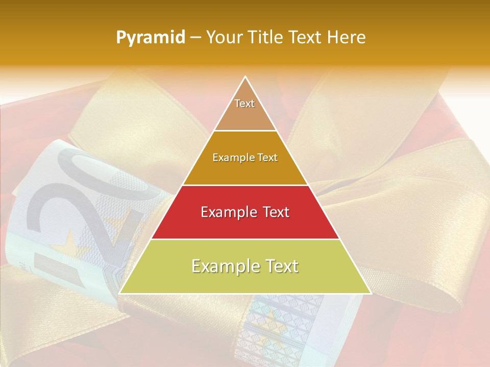 Weihnachten Schleife Freundschaft PowerPoint Template