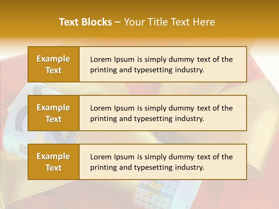 Weihnachten Schleife Freundschaft PowerPoint Template