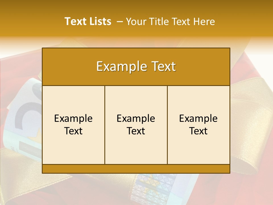 Weihnachten Schleife Freundschaft PowerPoint Template