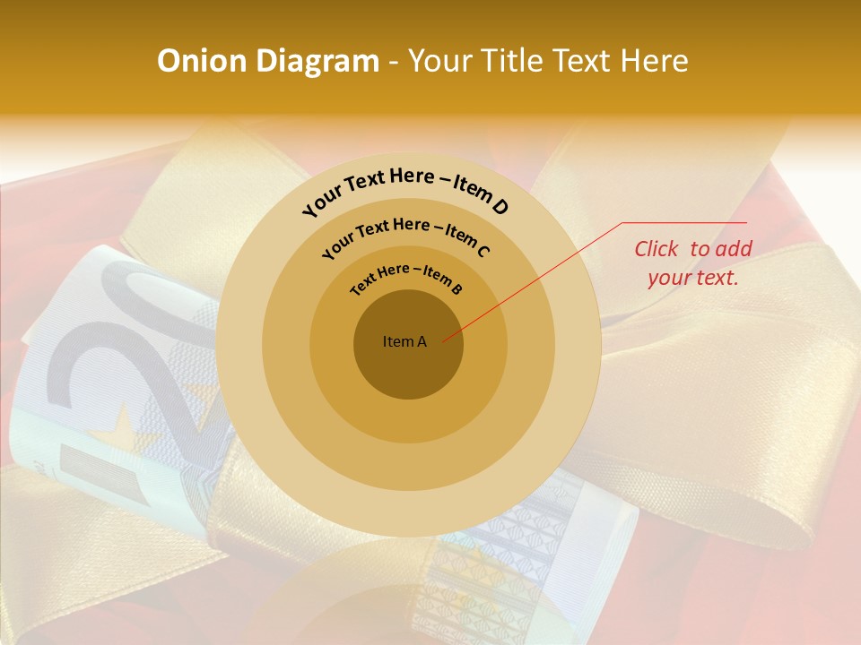 Weihnachten Schleife Freundschaft PowerPoint Template