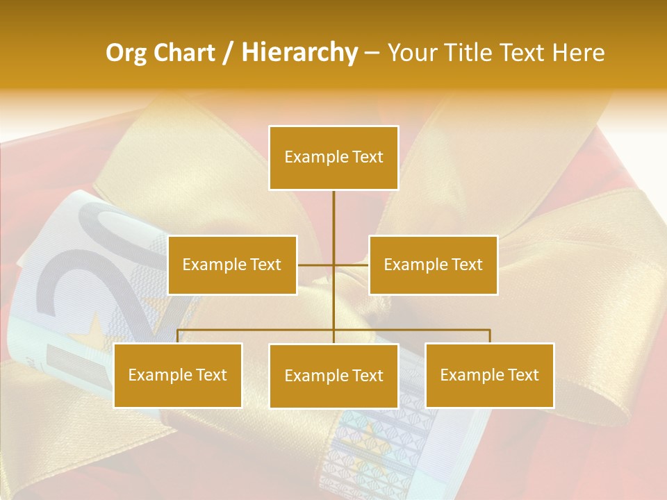 Weihnachten Schleife Freundschaft PowerPoint Template