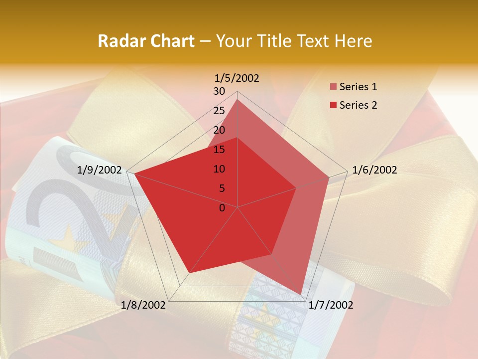 Weihnachten Schleife Freundschaft PowerPoint Template