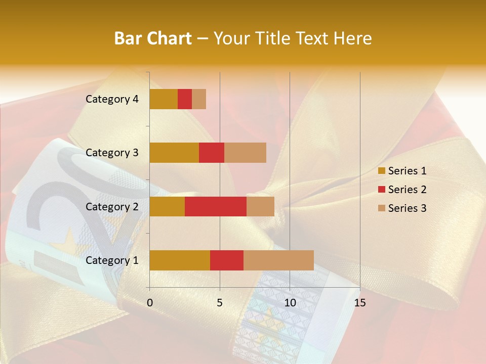 Weihnachten Schleife Freundschaft PowerPoint Template