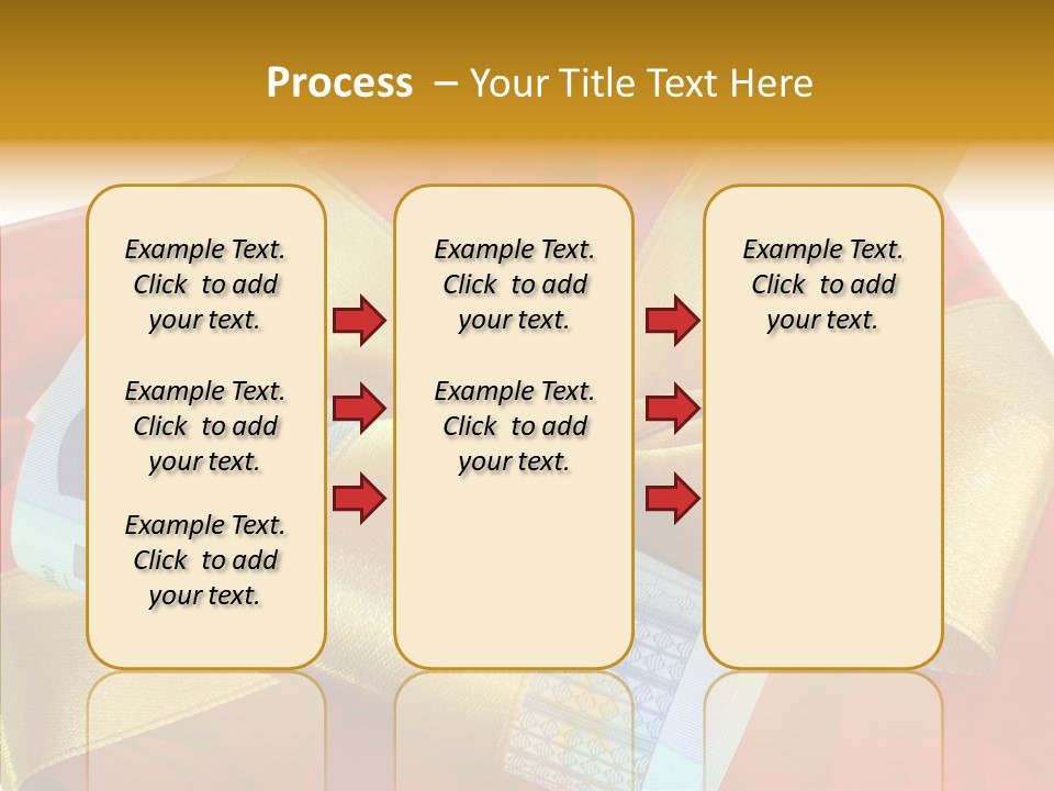 Weihnachten Schleife Freundschaft PowerPoint Template