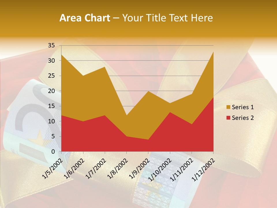 Weihnachten Schleife Freundschaft PowerPoint Template