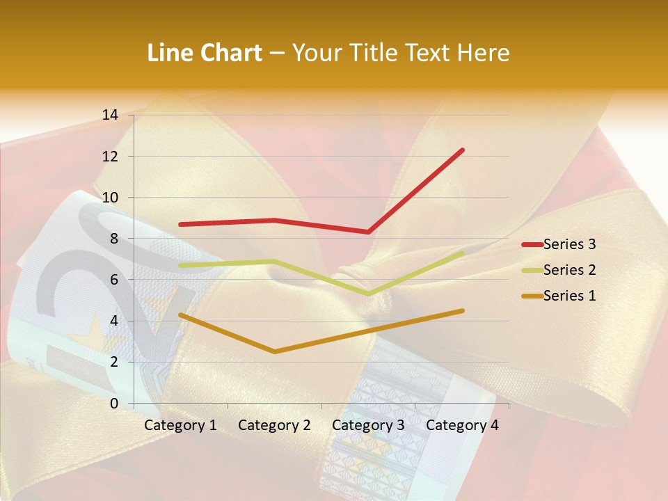 Weihnachten Schleife Freundschaft PowerPoint Template