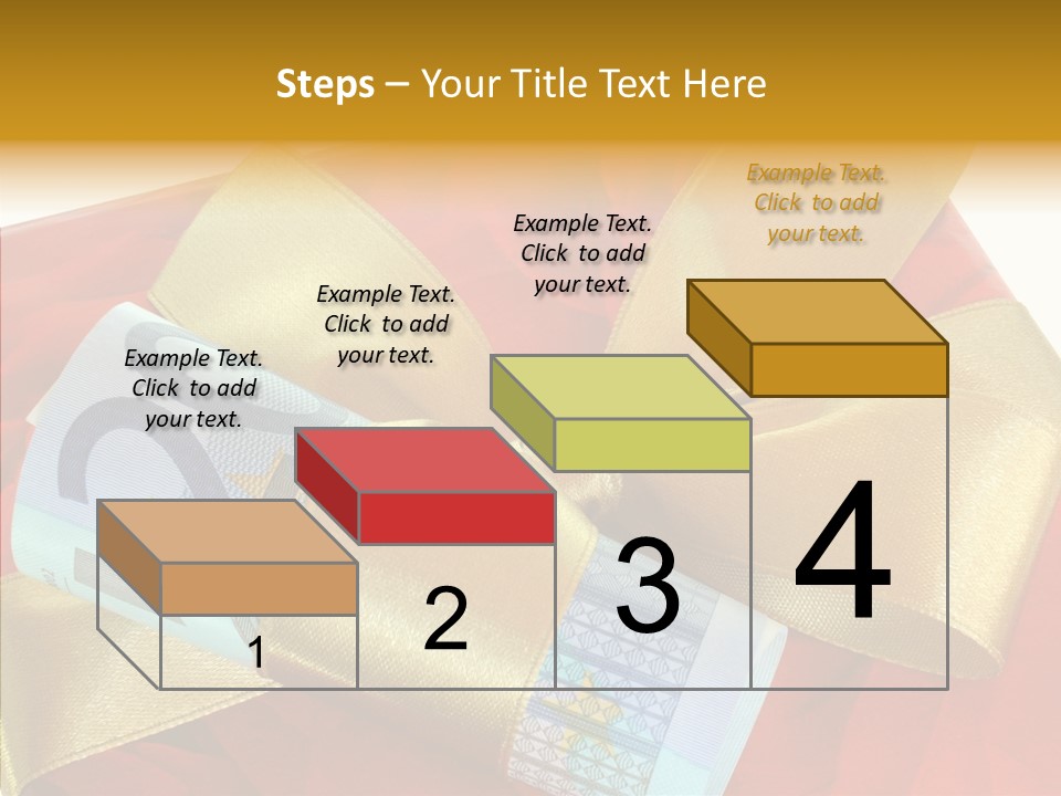 Weihnachten Schleife Freundschaft PowerPoint Template