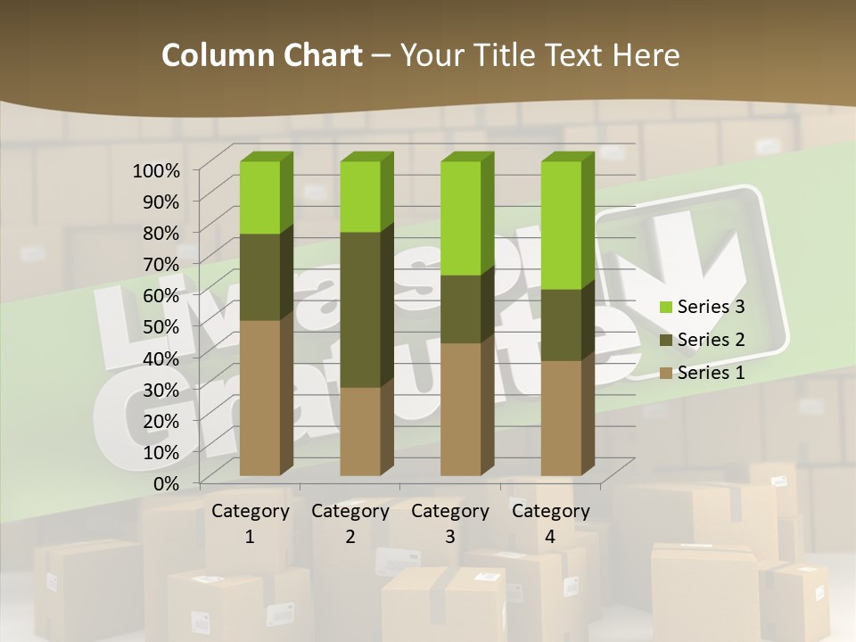 Shop Send Icon PowerPoint Template