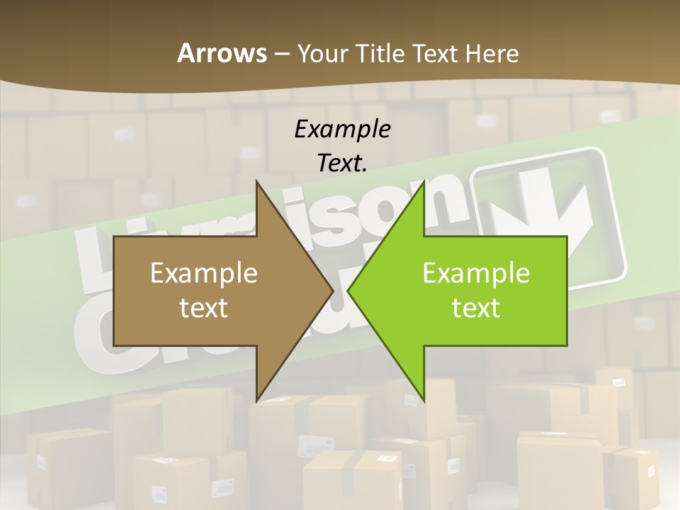 Shop Send Icon PowerPoint Template