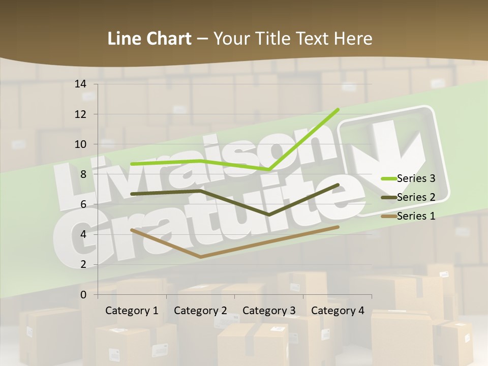 Shop Send Icon PowerPoint Template
