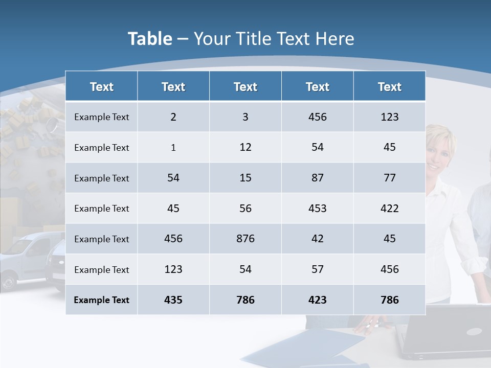 Worldwide Inventory Group PowerPoint Template