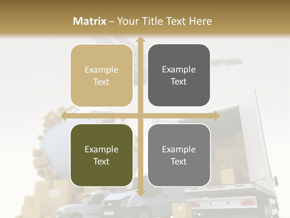 Worldwide Box Transport PowerPoint Template