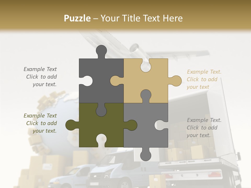 Worldwide Box Transport PowerPoint Template