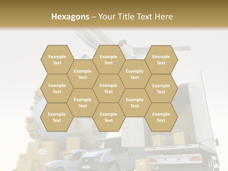 Worldwide Box Transport PowerPoint Template