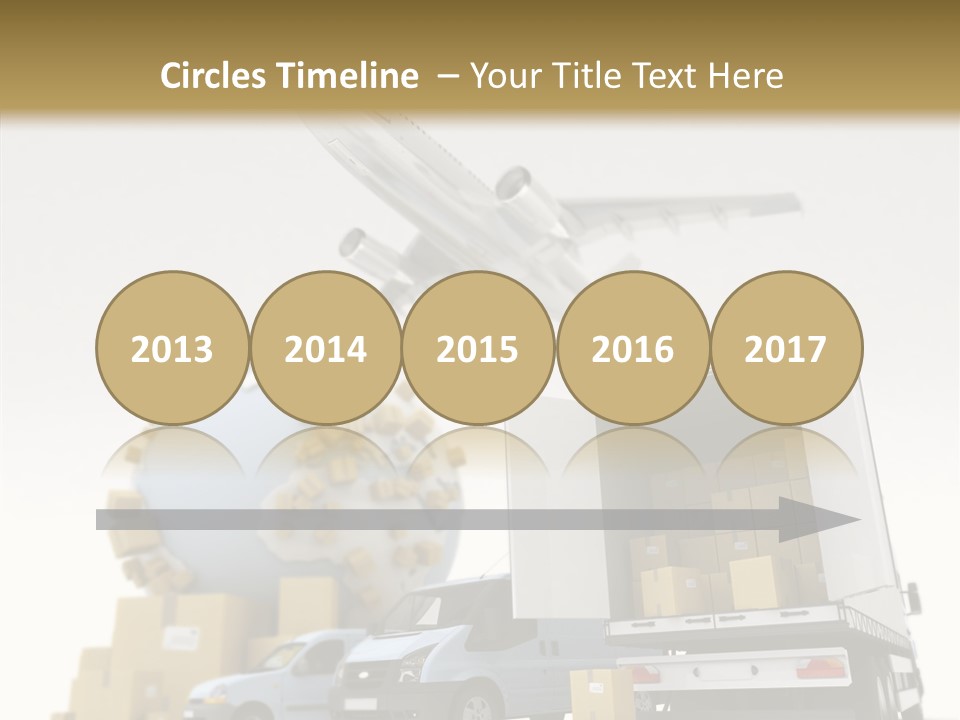 Worldwide Box Transport PowerPoint Template