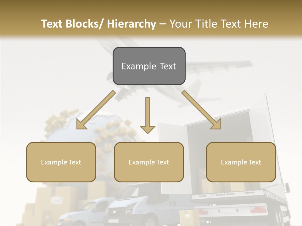 Worldwide Box Transport PowerPoint Template