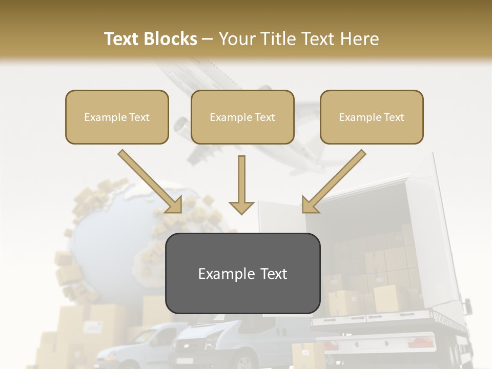 Worldwide Box Transport PowerPoint Template