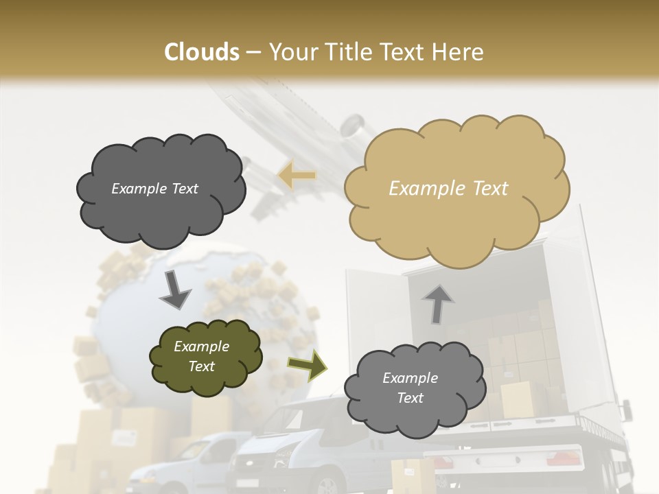 Worldwide Box Transport PowerPoint Template