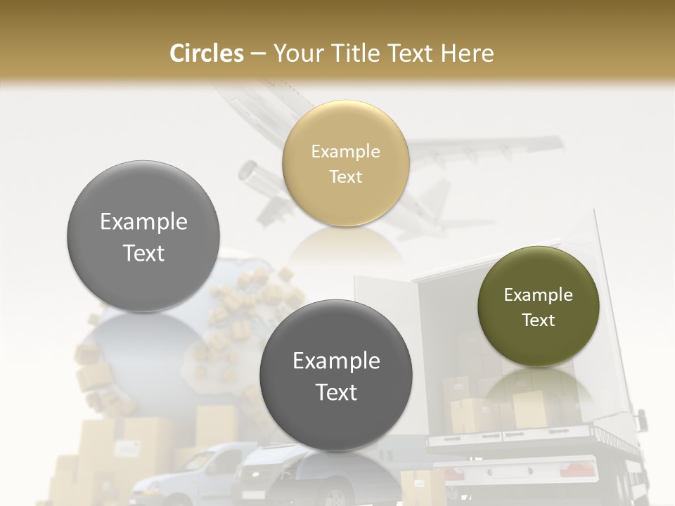 Worldwide Box Transport PowerPoint Template
