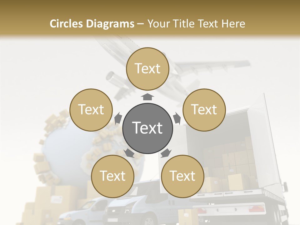 Worldwide Box Transport PowerPoint Template