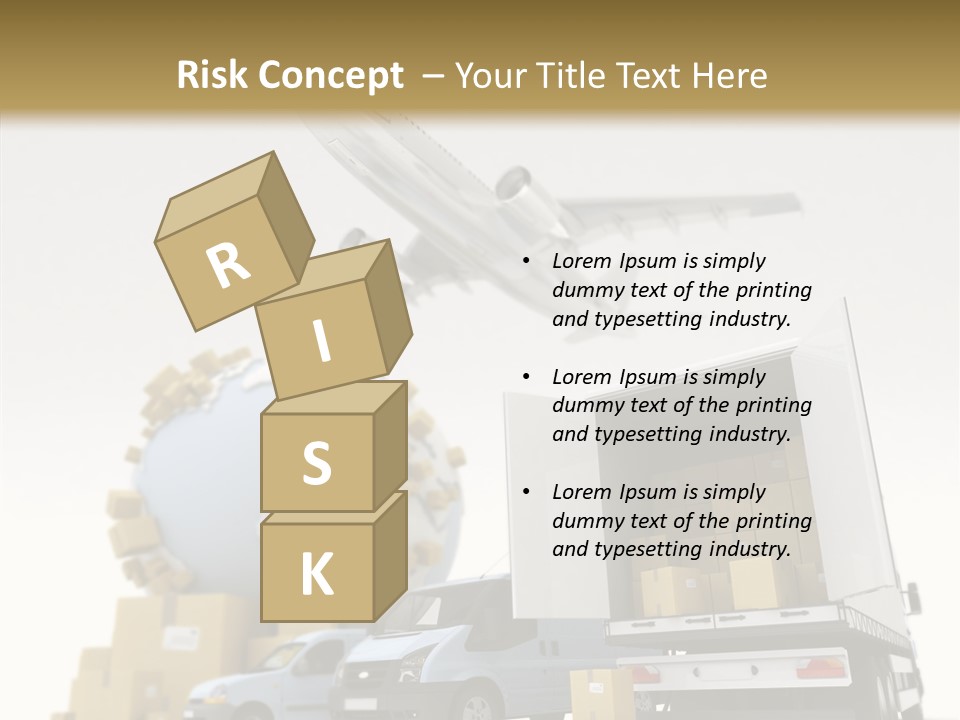Worldwide Box Transport PowerPoint Template