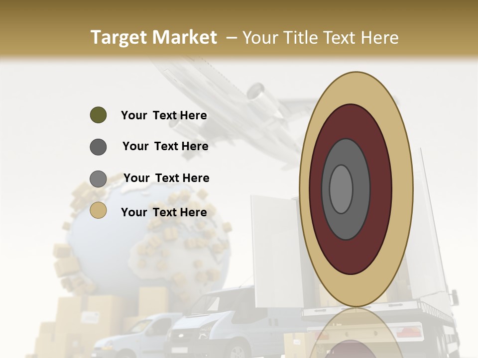 Worldwide Box Transport PowerPoint Template