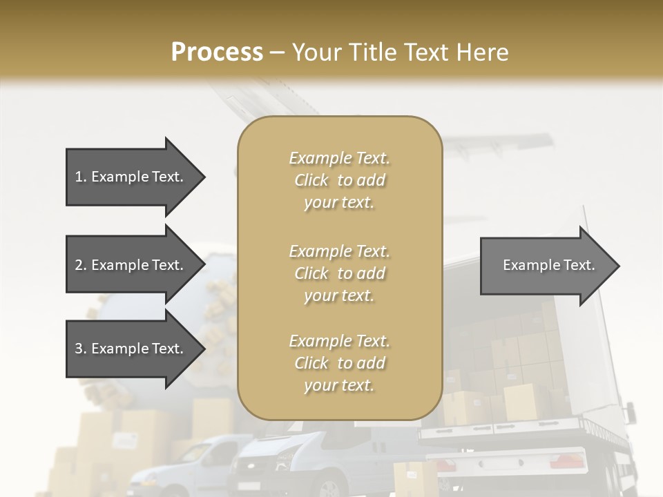 Worldwide Box Transport PowerPoint Template