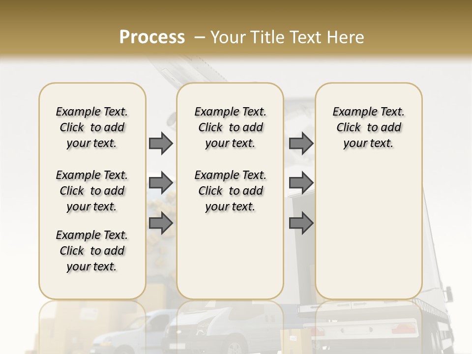 Worldwide Box Transport PowerPoint Template