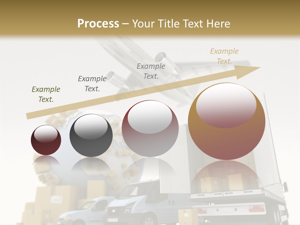 Worldwide Box Transport PowerPoint Template