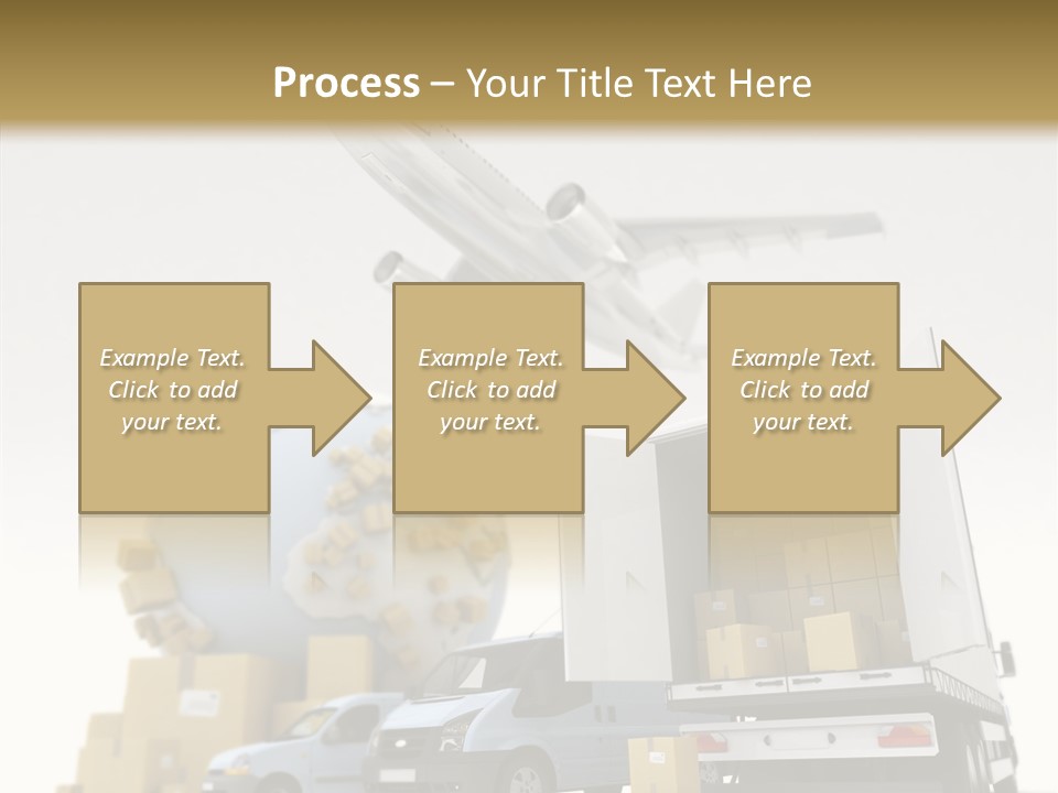 Worldwide Box Transport PowerPoint Template