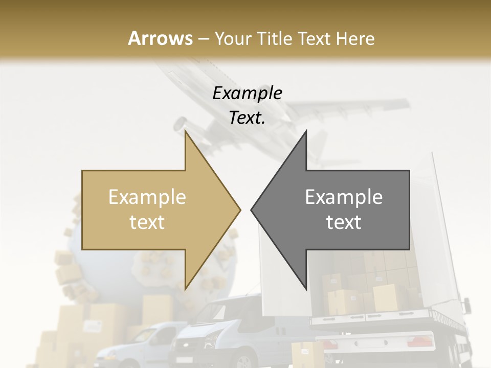 Worldwide Box Transport PowerPoint Template