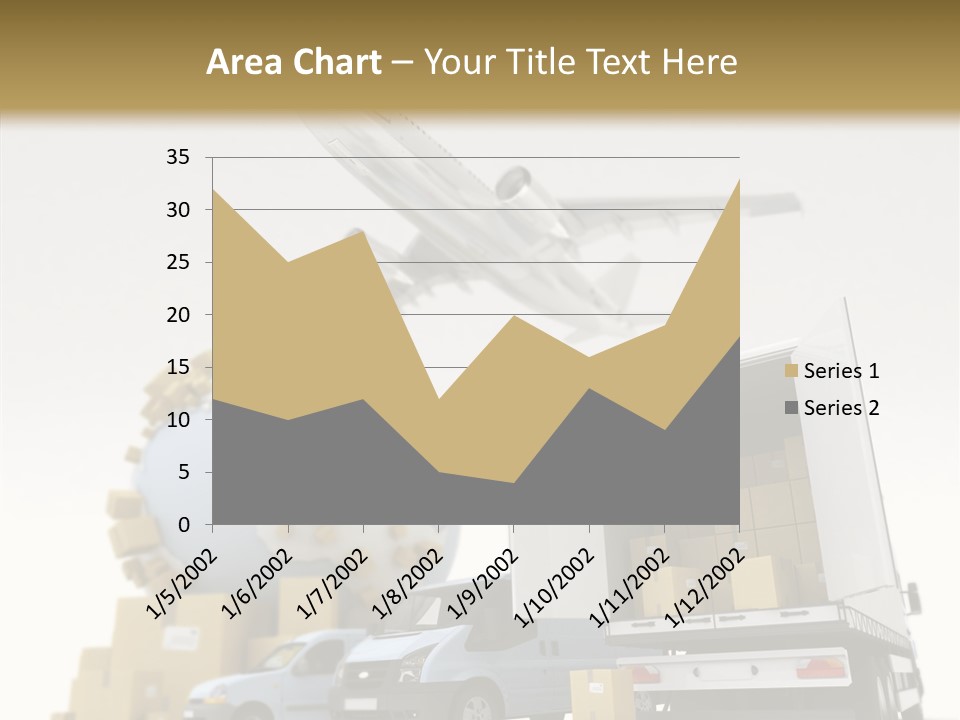 Worldwide Box Transport PowerPoint Template