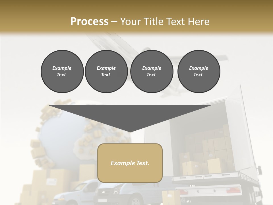 Worldwide Box Transport PowerPoint Template