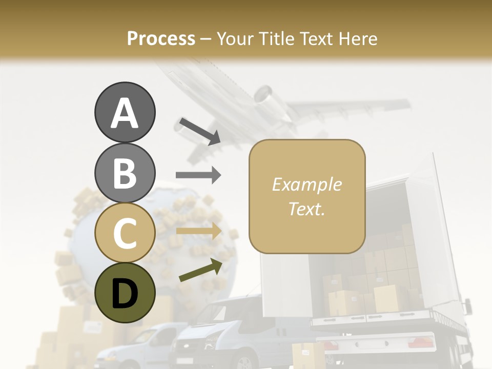Worldwide Box Transport PowerPoint Template