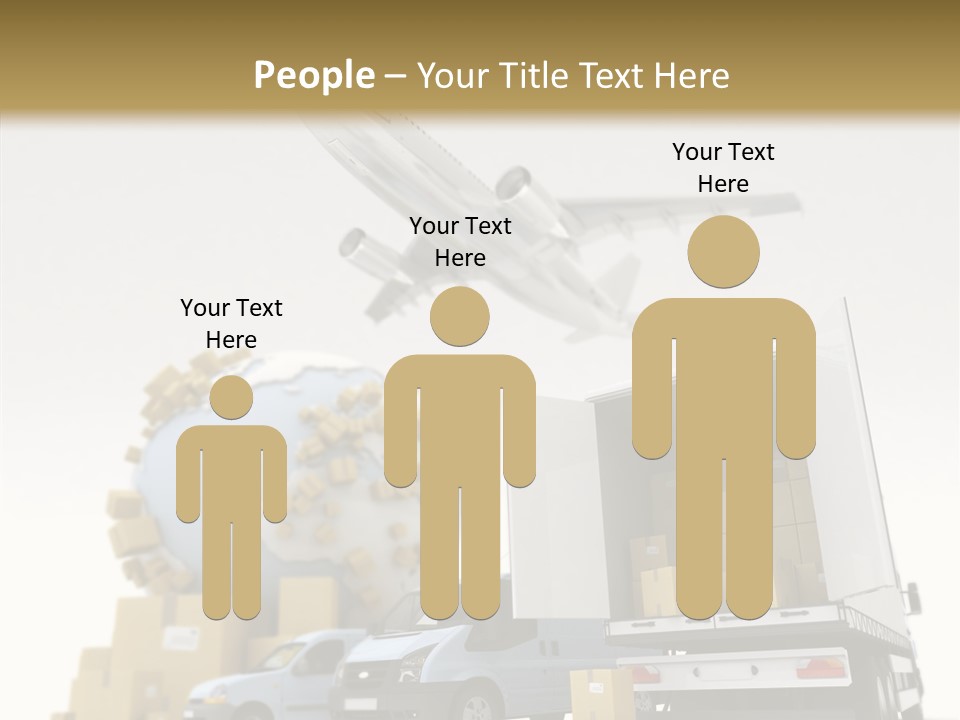 Worldwide Box Transport PowerPoint Template