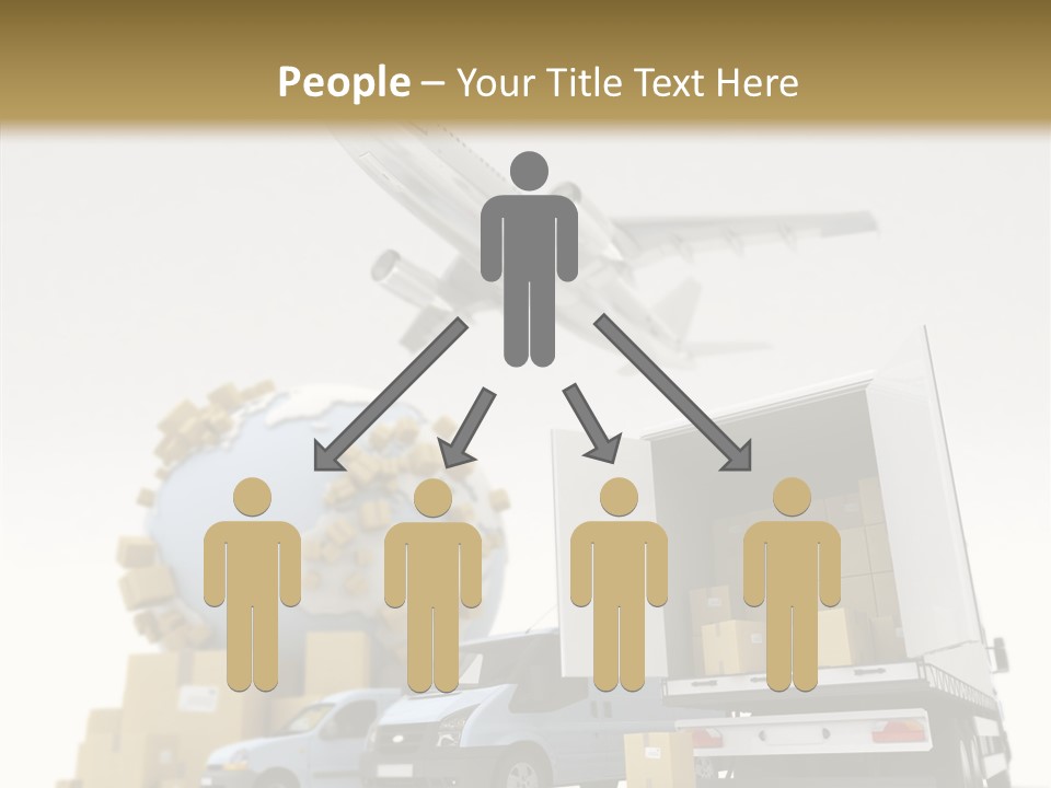 Worldwide Box Transport PowerPoint Template