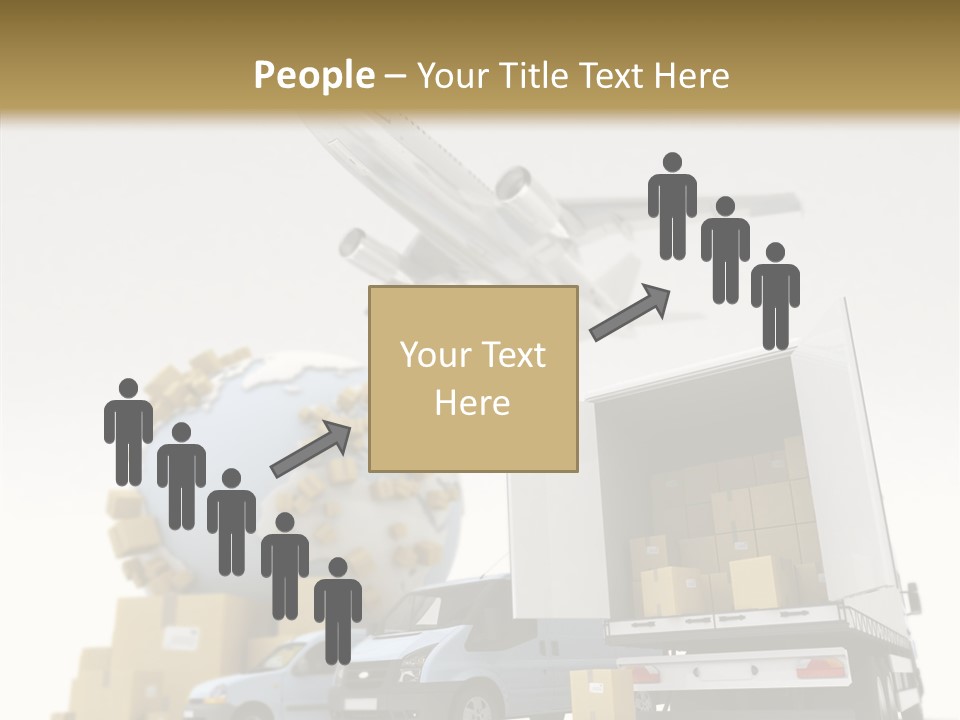Worldwide Box Transport PowerPoint Template