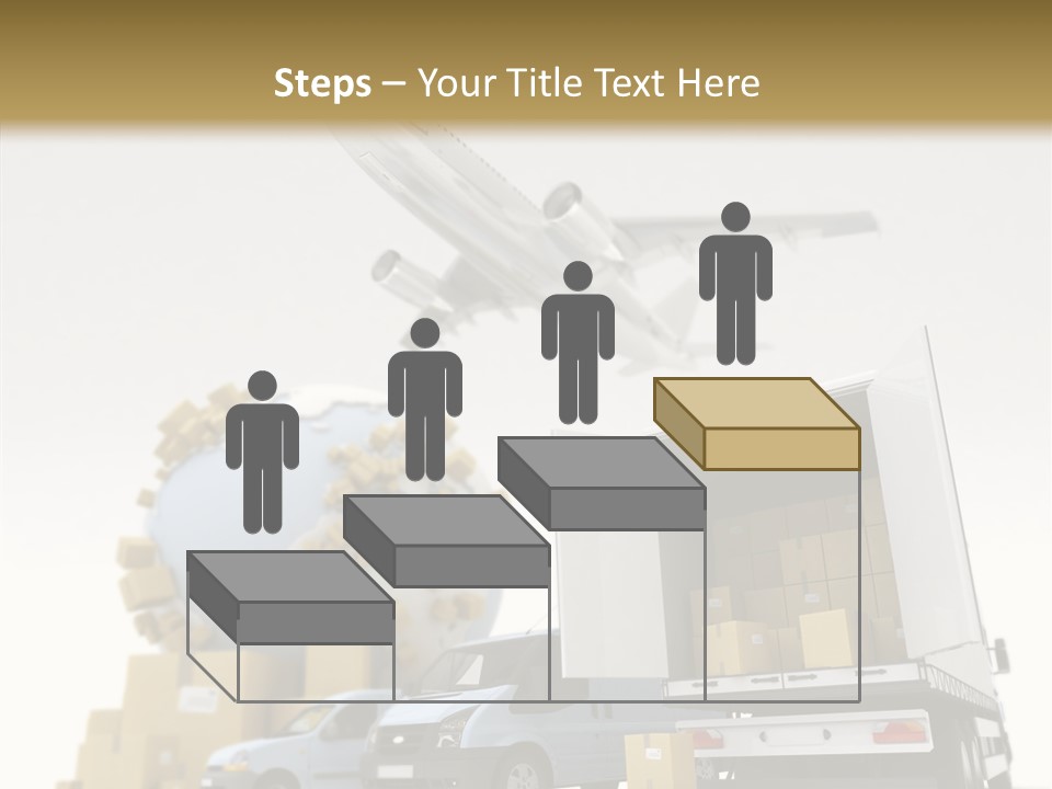 Worldwide Box Transport PowerPoint Template
