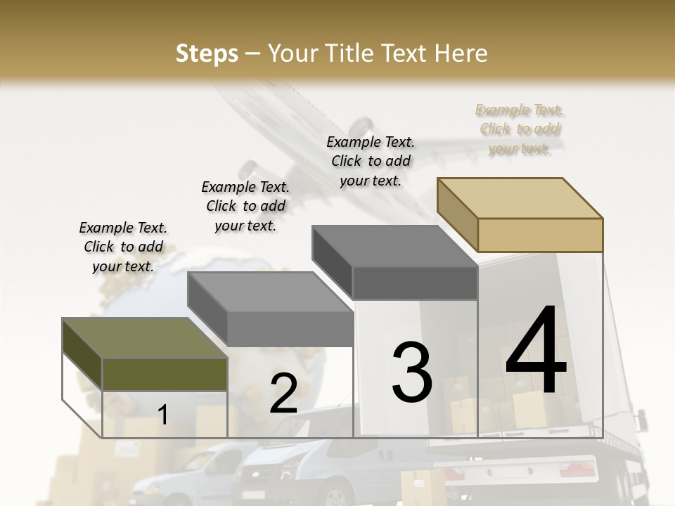 Worldwide Box Transport PowerPoint Template
