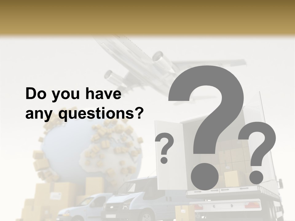 Worldwide Box Transport PowerPoint Template