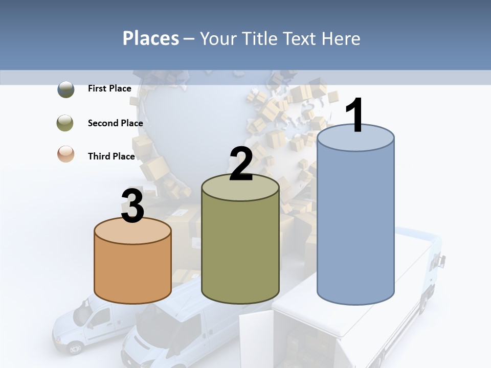Business Transport Loading PowerPoint Template