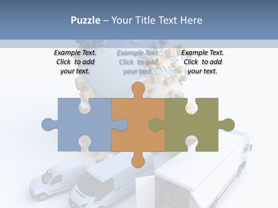 Business Transport Loading PowerPoint Template