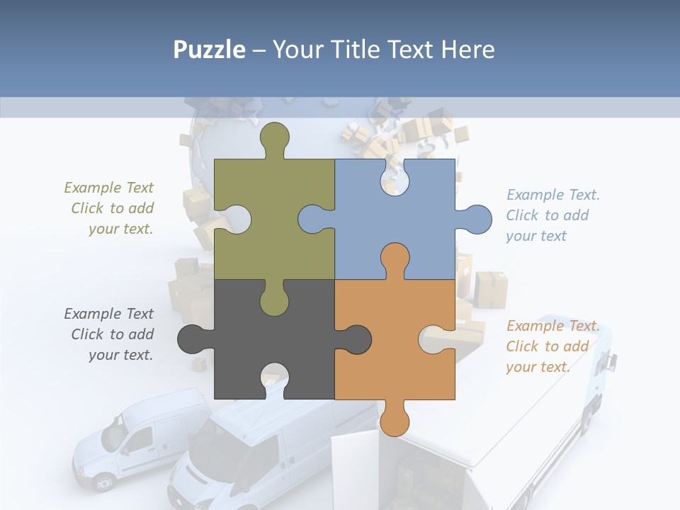 Business Transport Loading PowerPoint Template
