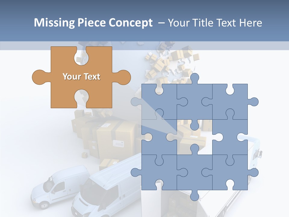 Business Transport Loading PowerPoint Template