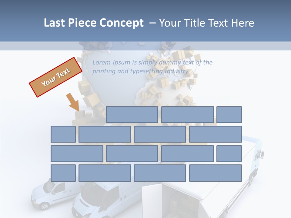 Business Transport Loading PowerPoint Template