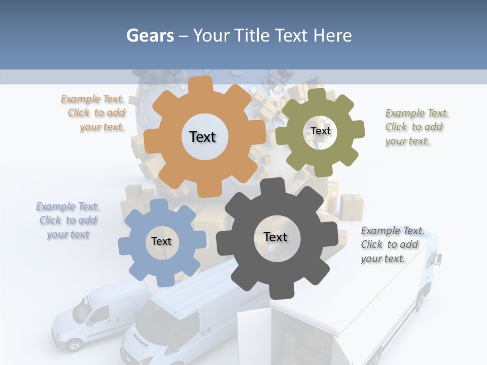 Business Transport Loading PowerPoint Template